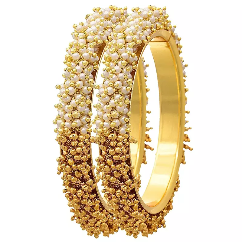 Gold bangles-and-bracelets