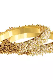 Gold bangles-and-bracelets