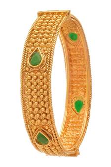 Gold bangles-and-bracelets