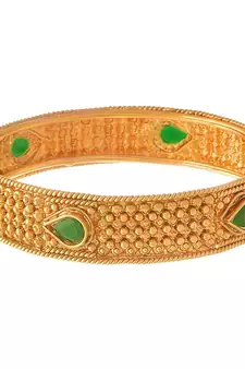 Gold bangles-and-bracelets