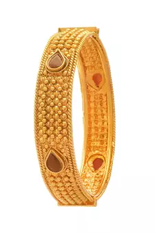 Gold bangles-and-bracelets