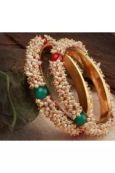 Gold bangles-and-bracelets