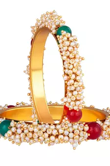 Gold bangles-and-bracelets