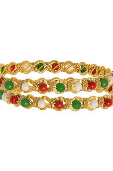 Gold bangles-and-bracelets