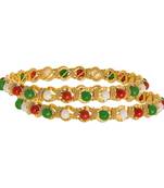 Gold bangles-and-bracelets