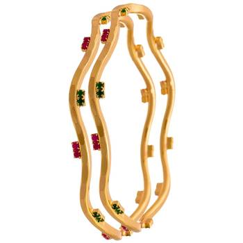 Gold diamond bangles-and-bracelets 1