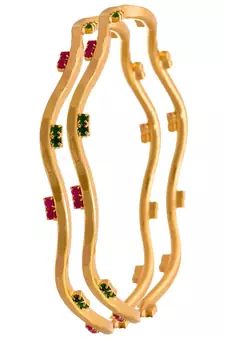 Gold diamond bangles-and-bracelets