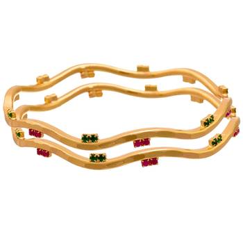 Gold diamond bangles-and-bracelets 2