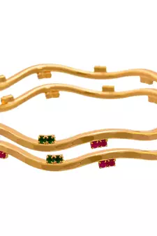 Gold diamond bangles-and-bracelets