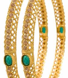 Gold diamond bangles-and-bracelets