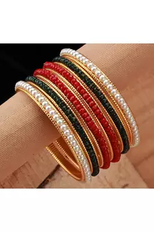 Gold bangles-and-bracelets