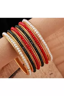 Gold bangles-and-bracelets