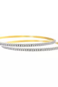 Gold diamond bangles-and-bracelets