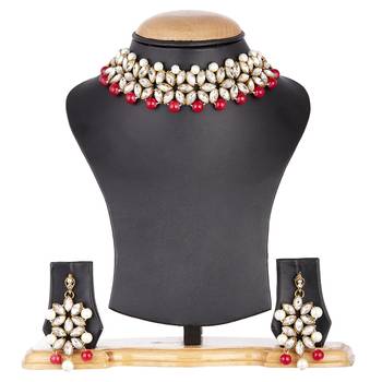 Red cubic zirconia necklace-sets 2