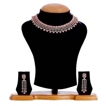 Multicolor cubic zirconia necklace-sets 2