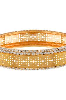 Gold diamond bangles-and-bracelets