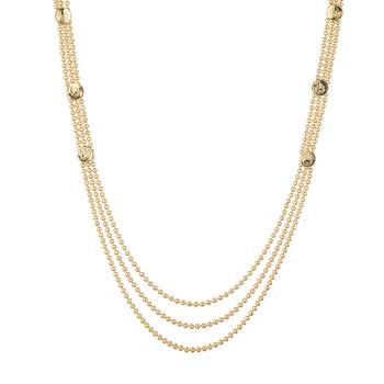 Gold cubic zirconia necklaces 1