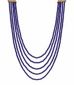 Blue cubic zirconia necklaces