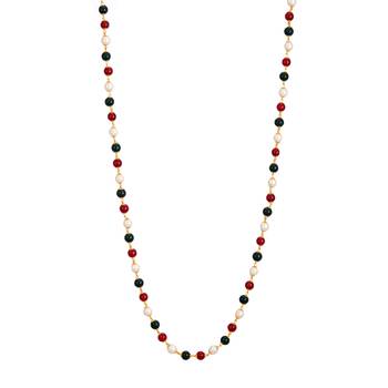 Multicolor cubic zirconia necklaces 1