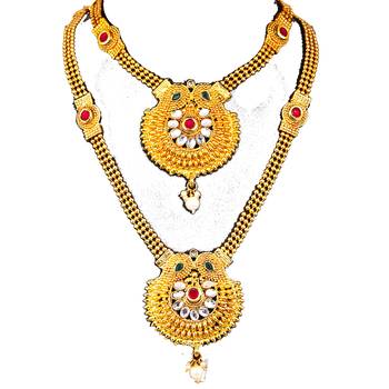 Multicolor cubic zirconia necklaces 1