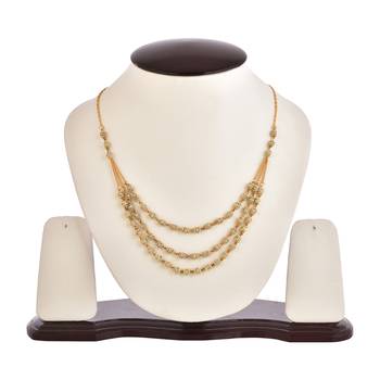 Gold cubic zirconia necklaces 2