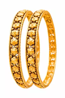 Gold bangles-and-bracelets