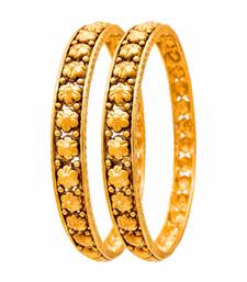 Gold bangles-and-bracelets