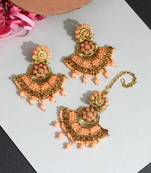 Orange danglers-drops