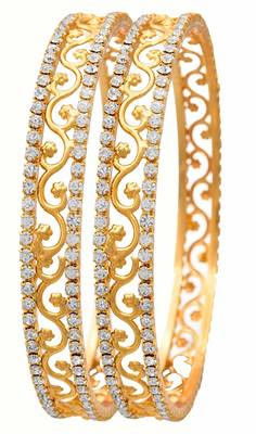 Gold diamond bangles-and-bracelets 1