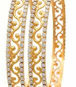 Gold diamond bangles-and-bracelets