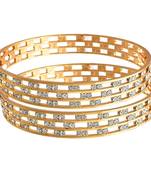 Gold diamond bangles-and-bracelets