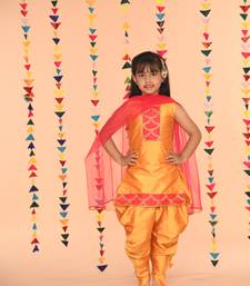 SAKA DESIGNS Dhoti Kurta For Girls | Ethnic Wear For Kids