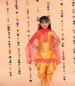 SAKA DESIGNS Dhoti Kurta For Girls | Ethnic Wear For Kids