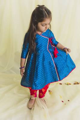 SAKA DESIGNS Dhoti Kurta For Girls | Ethnic Wear For Kids 2