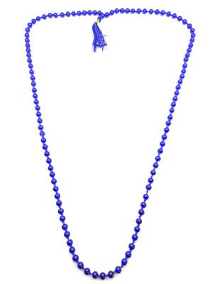 Raviour Lifestyle 100% Energized Blue Hakik Mala Blue Agate Stone Chain Neela Hakik Mala for Shani Jaapa 1