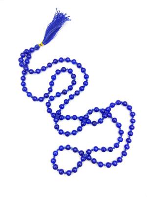 Raviour Lifestyle 100% Energized Blue Hakik Mala Blue Agate Stone Chain Neela Hakik Mala for Shani Jaapa 3