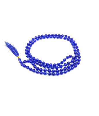 Raviour Lifestyle Blue Hakik Agate Stone 108+1 Beads Mala For Shani Japa Mantras Purpose  2