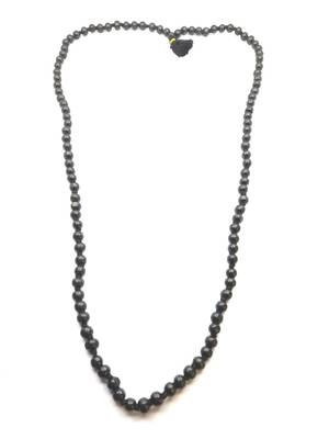 Black plain yellow gold Beads  bead 1