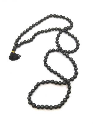 Black plain yellow gold Beads  bead 3