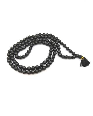 Black plain yellow gold Beads  bead 4