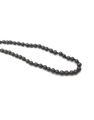 Black plain yellow gold Beads  bead 2