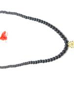 Mahakal Bholenath Trishul Pendant With Black Hakik Agate 108 beads Mala For Good Health And Lord Shiv Blessing