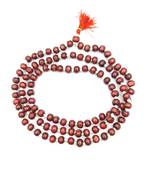 Original Lal Chandan Mala Red Sandalwood Rosary Mala Energized 108+1 Beads for Pooja Chanting Japa and Wearing  