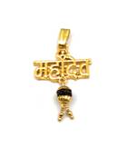 Raviour Lifestyle Lord Shiv Mahadev Mahakal Bholenath Trishul Rudraksha Pendant Locket 