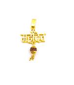 Raviour Lifestyle Lord Shiv Shankar Mahakal Trishul Mahadev Trishul Rudraksha Locket Religious Pendant For Men and Boys