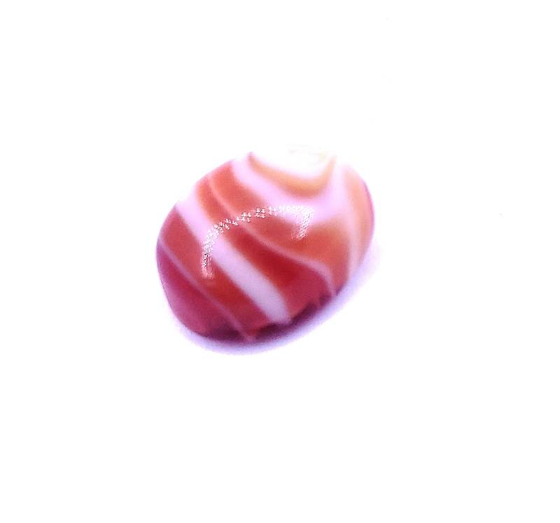 8.00 ct./8.8 Ratti Natural Red Sulemani Hakik Red Yamini Hakik, Sulemani Akik Gemstone Stone For Astrological Benefits