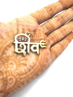 Raviour Lifestyle Lord Trinetra Shiv Sankar Mahakal Mahadev Trishul Locket Pendant For Mahakal Blessing 3