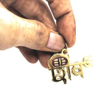 Raviour Lifestyle Shiva Mahakal Mahadev Trishul Pendant Locket For Mahakal Blessing For Men and Boys 3