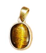 Raviour Lifestyle Tiger Eye Pendant with Natural Tiger Eye stone Pendant For Astrological Benefits 