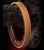 Gold Plated Bangle Set of 4